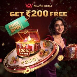 rajwingame free spin banner rajwin apk rajwin app rajwin download 200 bonus reward offer